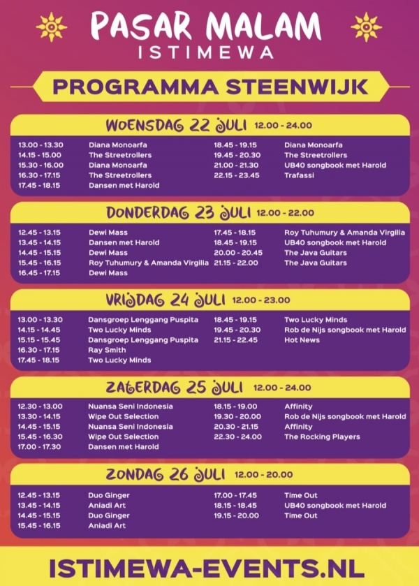 Pasar Malam Istimewa Steenwijk 